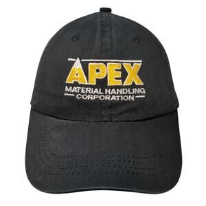 Apex Material Handling Corporation Baseball Cap Black One Size Vernon Apparel